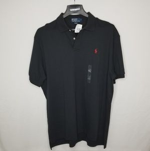 NWT Polo by Ralph Lauren Black Polo XL